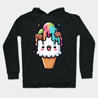 Fluffy ice cream Hoodie